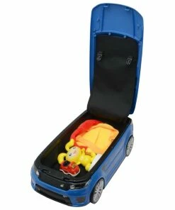 Blue Ride on Foot to Floor Range Rover Suitcase