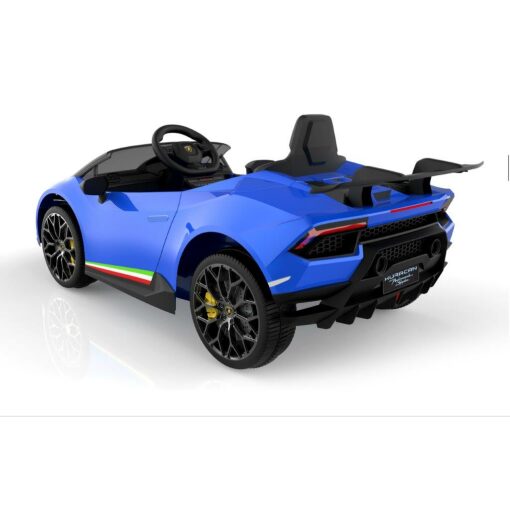 Blue Lamborghini Huracan Ride on Car