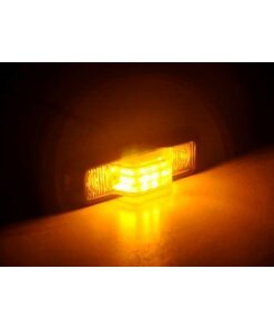 StrobeMax 180 Degree Intersection Amber LED Strobe - Amber
