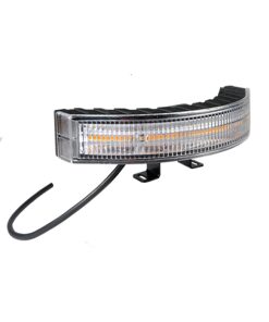 StrobeMax U -Shape 180 Degree Corner Directional 22w LED Light - 12/24v - Amber