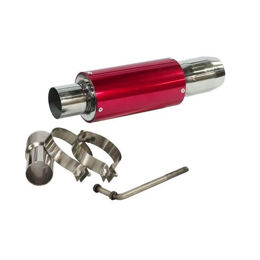 universal single tip exhaust back box