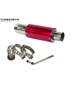 universal single tip exhaust back box