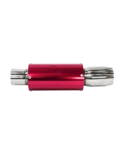 single tip exhaust back box