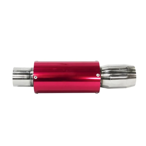 single tip exhaust back box