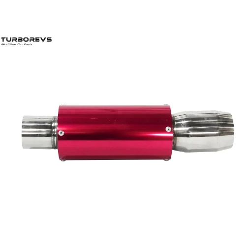 single tip exhaust back box