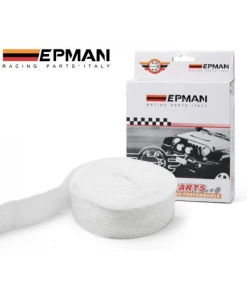 White 10m Exhaust System Heat Wrap