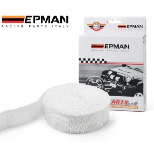 White 10m Exhaust System Heat Wrap