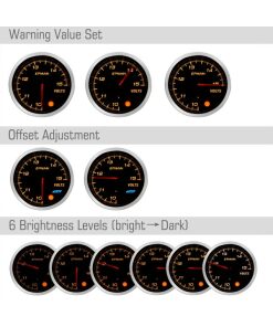 Oil Pressure Gauge Colour Changing 1