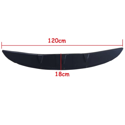 Gloss Black Front Bumper Lip Splitter