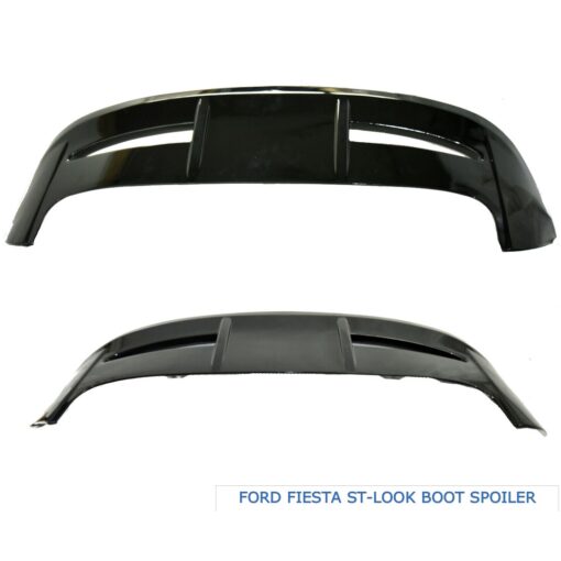 Gloss Black Roof Boot Spoiler for Ford Fiesta