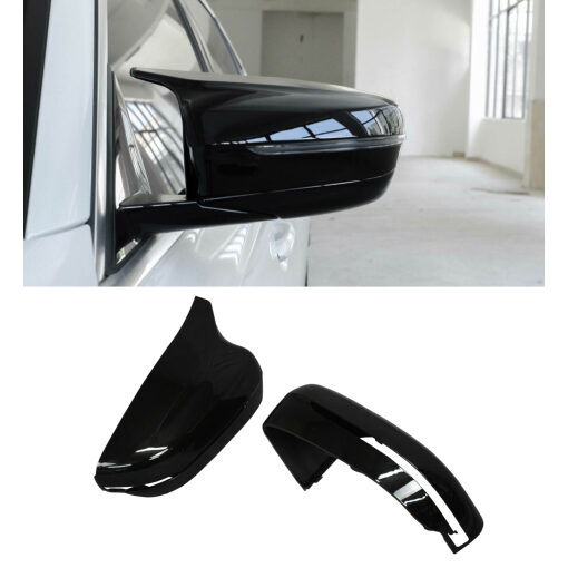 Gloss Black Wing Mirror Covers for BMW 3 SERIES G20 G21