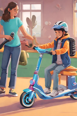 Customize Kids' Electric Scooters